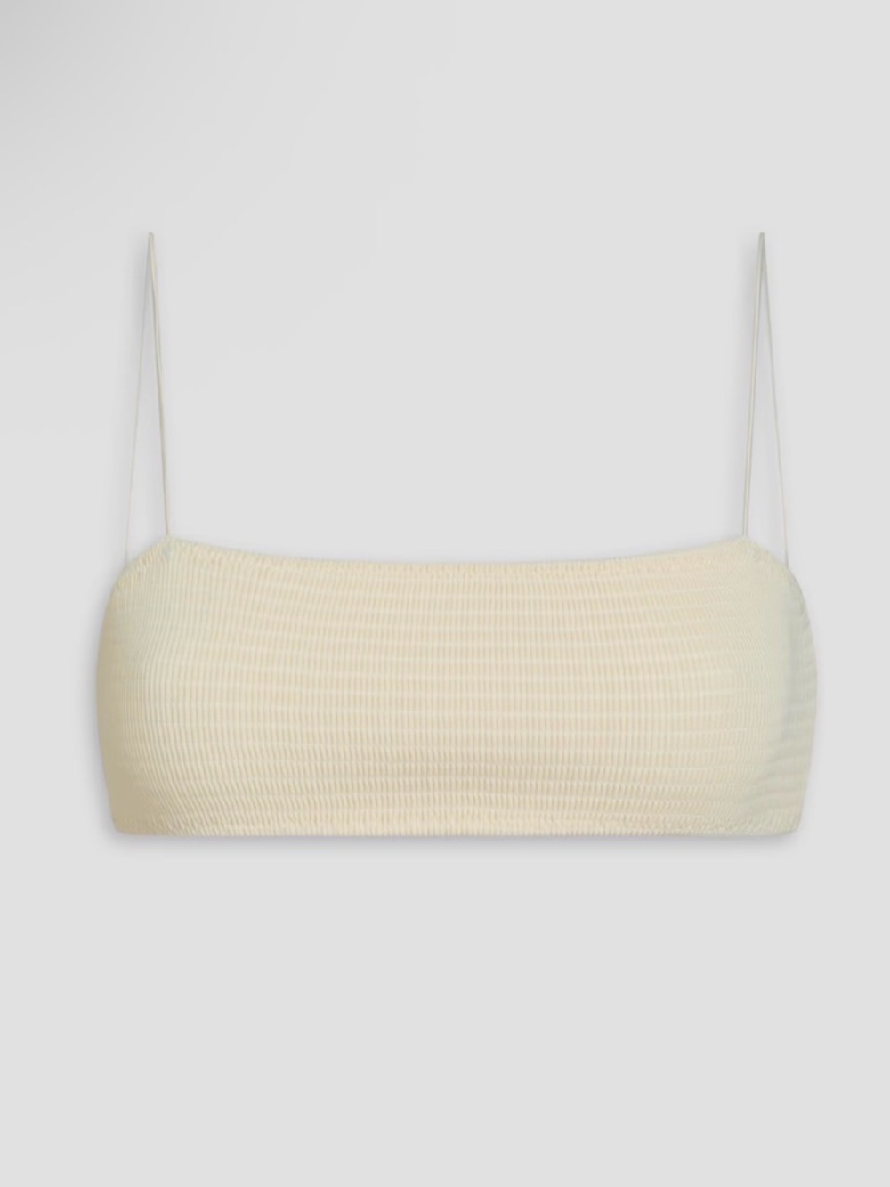 TOTÊME Shirred Bikini Top NWT size XXS